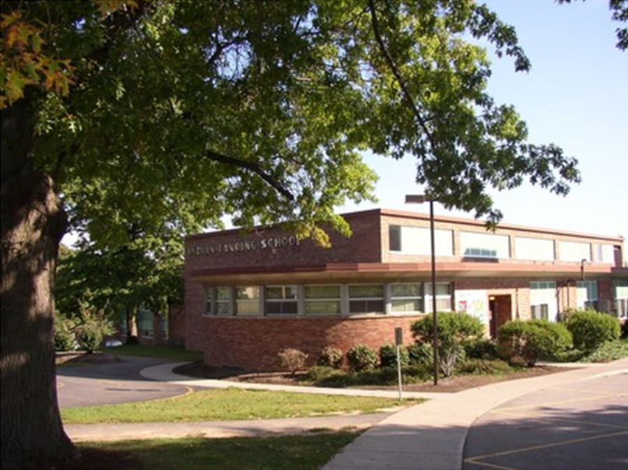 Indian Landing elementary school was rebuilt in 1949